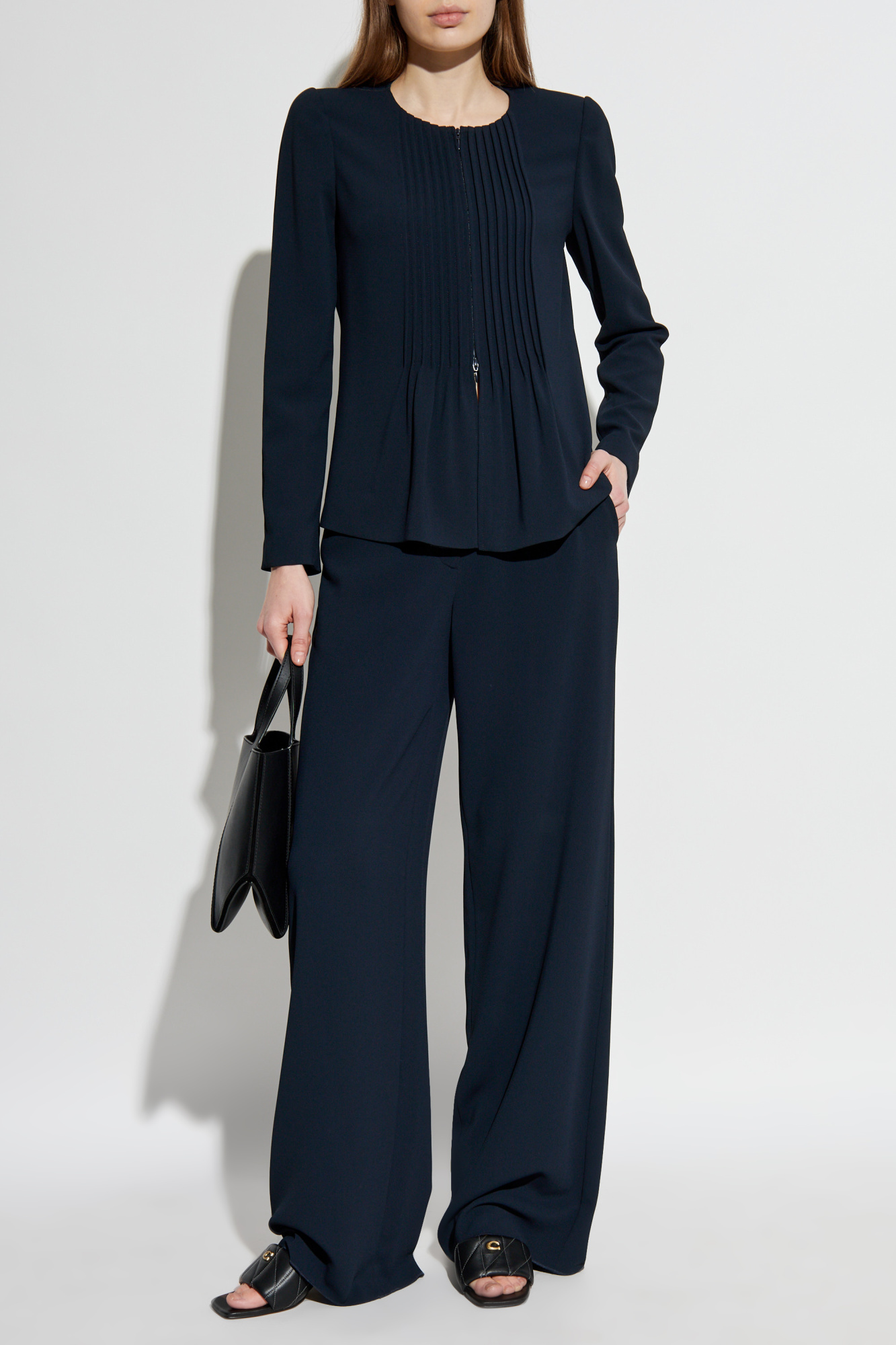 Emporio Armani Wide-leg pants | Women's Clothing | Vitkac